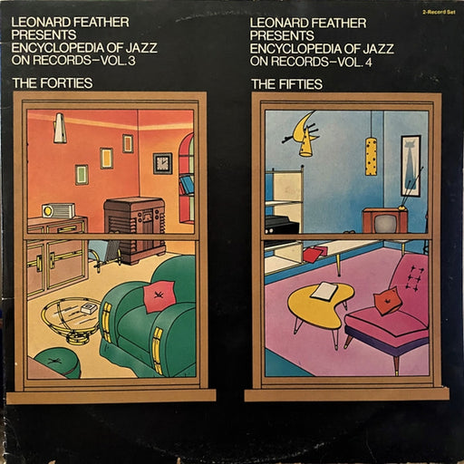 Various – Encyclopedia Of Jazz On Records - Vol. 3 The Forties / Vol. 4 The Fifties (LP, Vinyl Record Album)