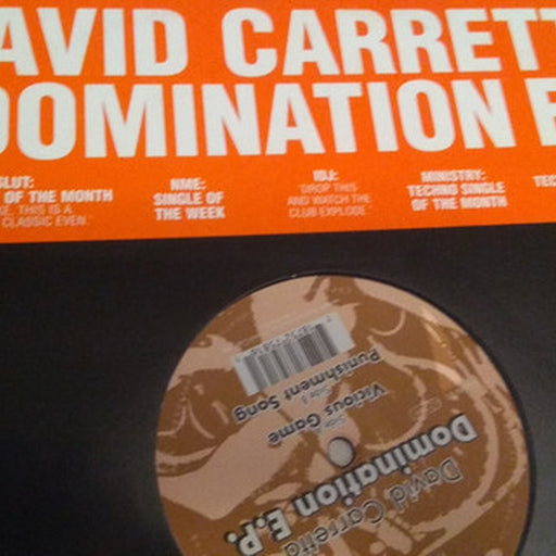 David Carretta – Domination E.P. (LP, Vinyl Record Album)