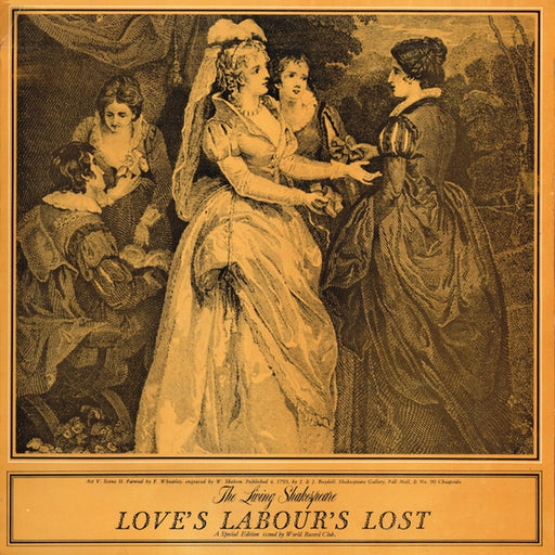 William Shakespeare – Love's Labour's Lost (LP, Vinyl Record Album)