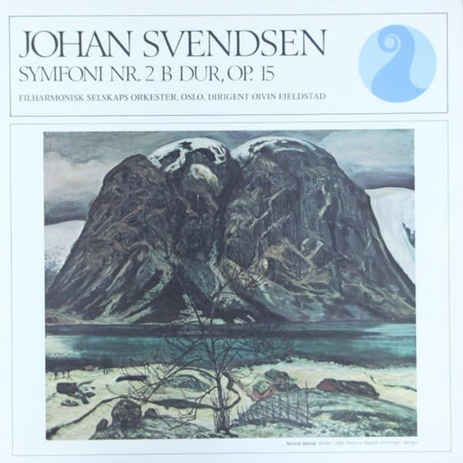 Johan Svendsen, Filharmonisk Selskaps Orkester, Øivin Fjeldstad – Symfoni Nr. 2 B Dur, Op. 15 (LP, Vinyl Record Album)