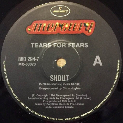 Tears For Fears – Shout (LP, Vinyl Record Album)