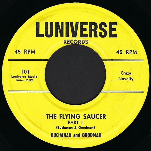 Buchanan & Goodman – The Flying Saucer (LP, Vinyl Record Album)