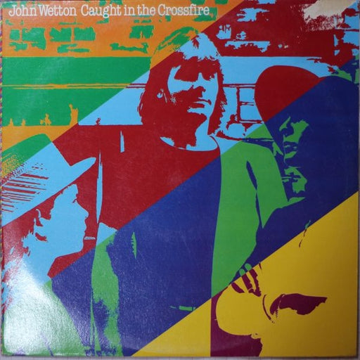 John Wetton – Caught In The Crossfire (LP, Vinyl Record Album)
