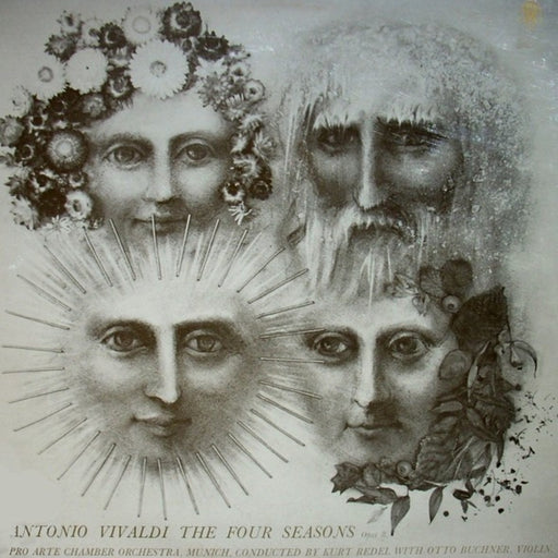 Antonio Vivaldi, Orchestre Pro Arte De Munich, Kurt Redel, Otto Büchner – The Four Seasons, Opus 8 (LP, Vinyl Record Album)