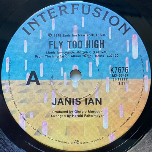 Janis Ian – Fly Too High (LP, Vinyl Record Album)