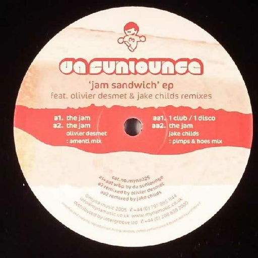 Da Sunlounge – Jam Sandwich EP (LP, Vinyl Record Album)