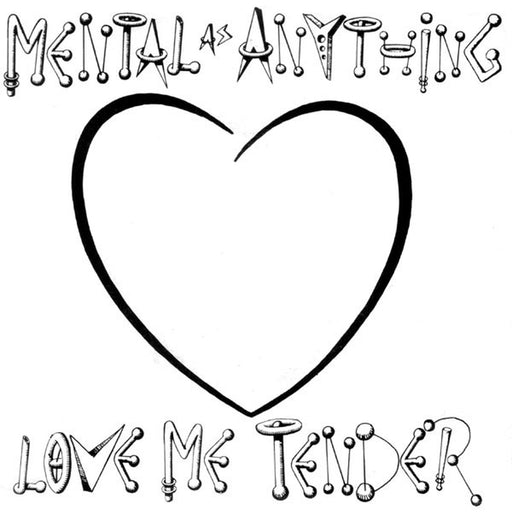 Mental As Anything – Love Me Tender (LP, Vinyl Record Album)