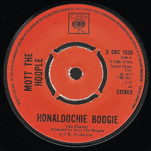 Mott The Hoople – Honaloochie Boogie (LP, Vinyl Record Album)