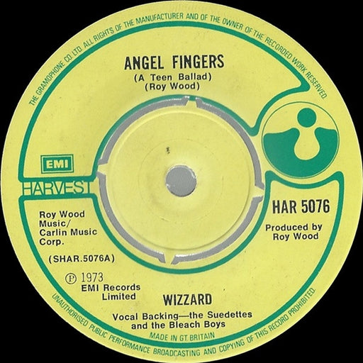 Wizzard – Angel Fingers (A Teen Ballad) (LP, Vinyl Record Album)