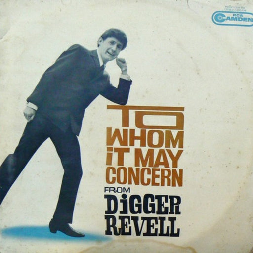 Digger Revell – To Whom It May Concern (LP, Vinyl Record Album)