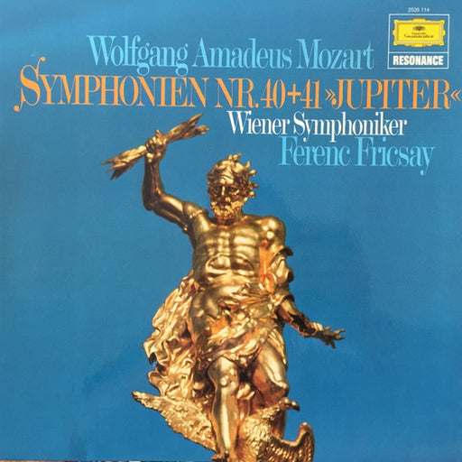 Wolfgang Amadeus Mozart, Ferenc Fricsay, Wiener Symphoniker – Symphonien Nr.40 + 41 »Jupiter« (LP, Vinyl Record Album)