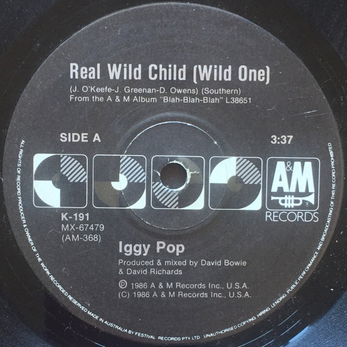 Iggy Pop – Real Wild Child (Wild One) (LP, Vinyl Record Album)