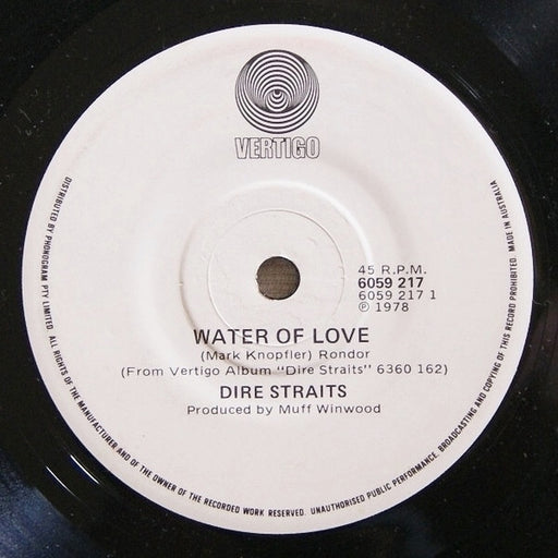 Dire Straits – Water Of Love (LP, Vinyl Record Album)