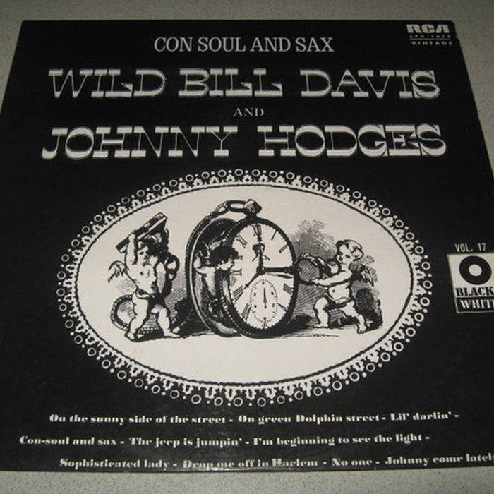 Wild Bill Davis, Johnny Hodges – Con Soul And Sax (LP, Vinyl Record Album)