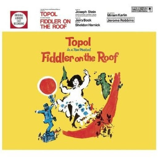 Topol, "Fiddler On The Roof" Original London Cast – Fiddler On The Roof (LP, Vinyl Record Album)