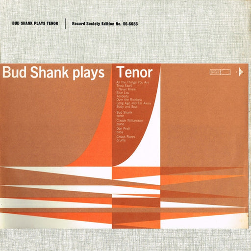 Plays Tenor – Bud Shank (LP, Vinyl Record Album)