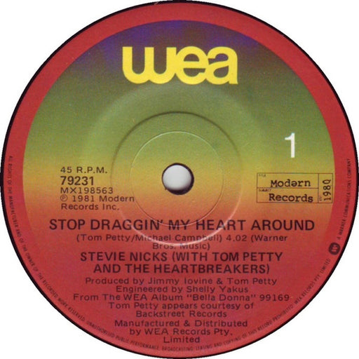 Stevie Nicks – Stop Draggin' My Heart Around (LP, Vinyl Record Album)