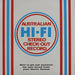 No Artist – Australian Hi-Fi Stereo Check-out Record (LP, Vinyl Record Album)