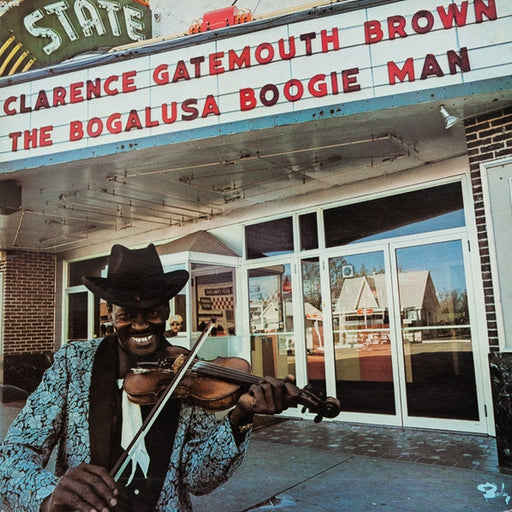 Clarence "Gatemouth" Brown – The Bogalusa Boogie Man (LP, Vinyl Record Album)