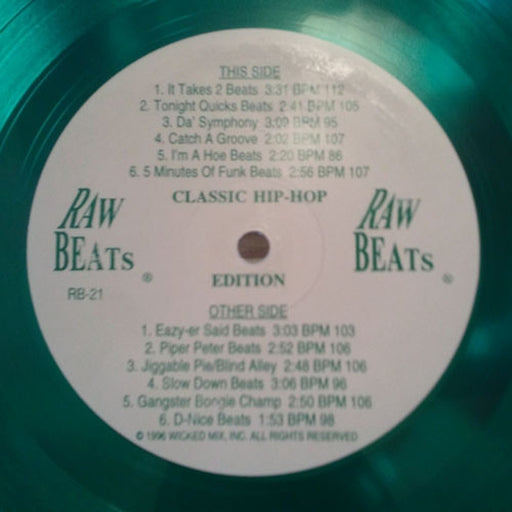 Raw Beats – Raw Beats #21 (LP, Vinyl Record Album)