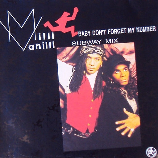 Milli Vanilli – Baby Don't Forget My Number (Subway Mix) (LP, Vinyl Record Album)