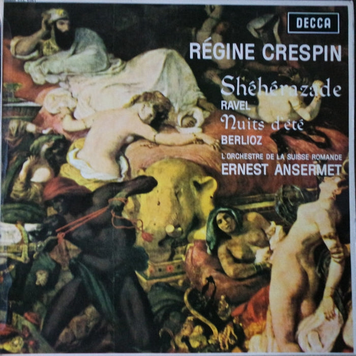 Régine Crespin, Maurice Ravel, Hector Berlioz, L'Orchestre De La Suisse Romande, Ernest Ansermet – Shéhérazade / Nuits D'Été (LP, Vinyl Record Album)