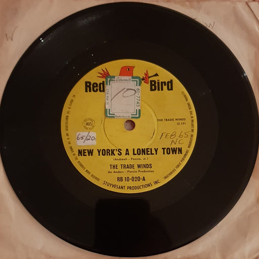 The Trade Winds – New York's A Lonely Town / Club Seventeen (LP, Vinyl Record Album)
