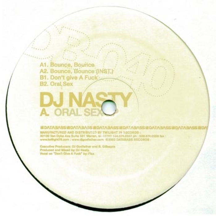 DJ Nasty – Oral Sex EP (LP, Vinyl Record Album)