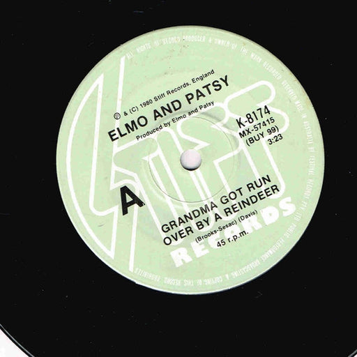 Elmo And Patsy – Grandma Got Run Over By A Reindeer (LP, Vinyl Record Album)