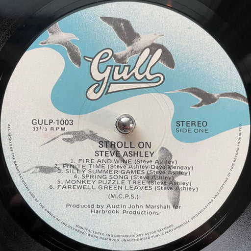 Steve Ashley – Stroll On (LP, Vinyl Record Album)