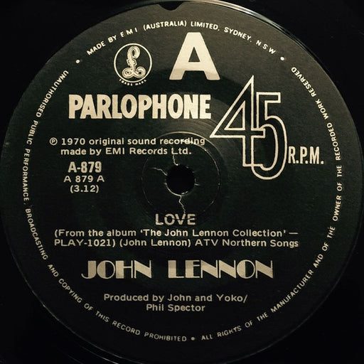 John Lennon – Love (LP, Vinyl Record Album)