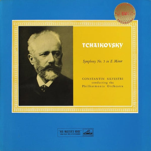 Pyotr Ilyich Tchaikovsky, Constantin Silvestri, Philharmonia Orchestra – Symphony No. 5 In E Minor (LP, Vinyl Record Album)