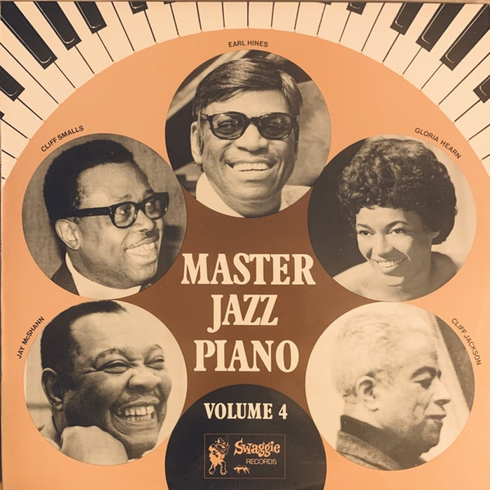 Master Jazz Piano - Volume 4 – Jay McShann, Earl Hines, Gloria Hearn, Cliff Smalls, Cliff Jackson (LP, Vinyl Record Album)