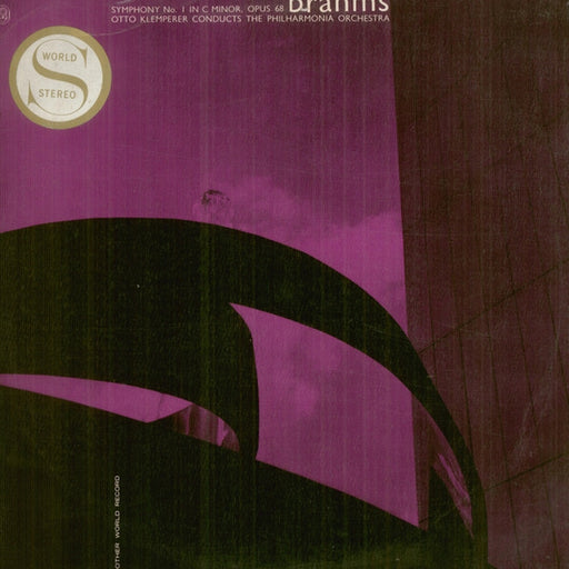 Johannes Brahms, Otto Klemperer, Philharmonia Orchestra – Symphony No. 1 In C Minor, Op. 68 (LP, Vinyl Record Album)