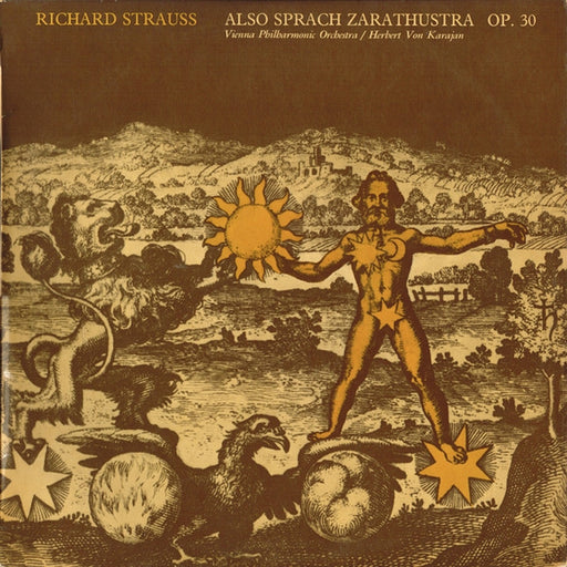 Richard Strauss, Wiener Philharmoniker, Herbert von Karajan – Also Sprach Zarathustra Op. 30 (LP, Vinyl Record Album)