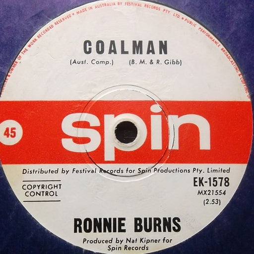 Ronnie Burns – Coalman (LP, Vinyl Record Album)