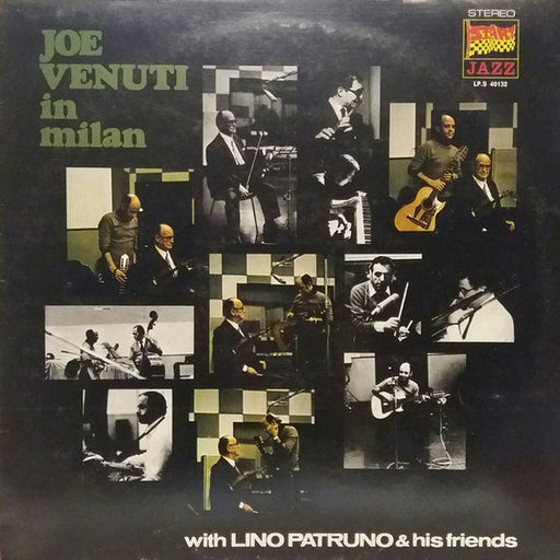 Joe Venuti, Lino Patruno – Joe Venuti In Milan With Lino Patruno & His Friends (LP, Vinyl Record Album)