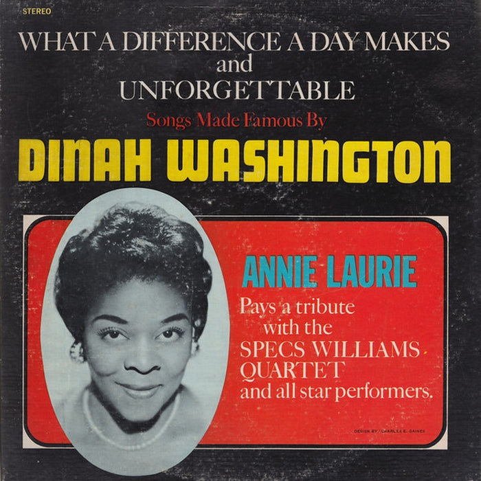 Annie Laurie – Songs Made Famous By Dinah Washington (LP, Vinyl Record Album)