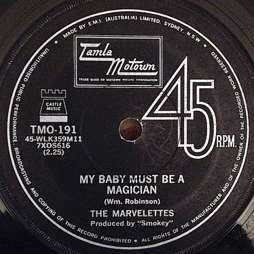 The Marvelettes – My Baby Must Be A Magician (LP, Vinyl Record Album)