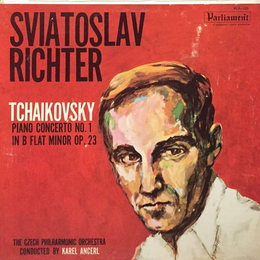 Sviatoslav Richter, Pyotr Ilyich Tchaikovsky, The Czech Philharmonic Orchestra, Karel Ančerl – Piano Concerto No. 1 In B Flat Minor Op. 23 (LP, Vinyl Record Album)