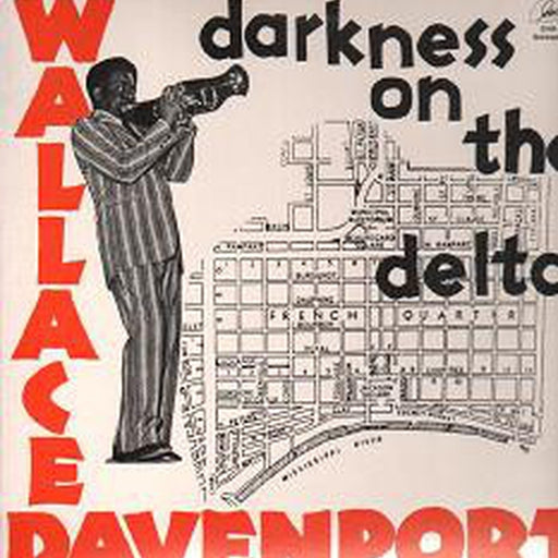 Wallace Davenport – Darkness On The Delta (LP, Vinyl Record Album)
