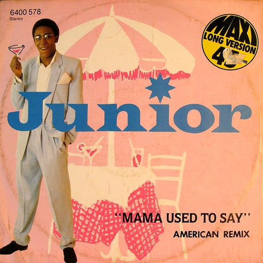 Junior – Mama Used To Say (American Remix) (LP, Vinyl Record Album)