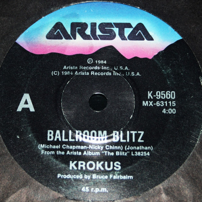 Krokus – Ballroom Blitz (VG+/Generic)