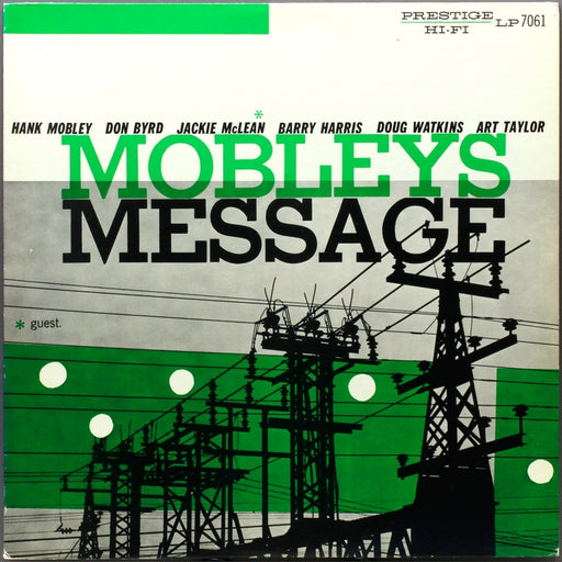 Hank Mobley – Mobley's Message (LP, Vinyl Record Album)