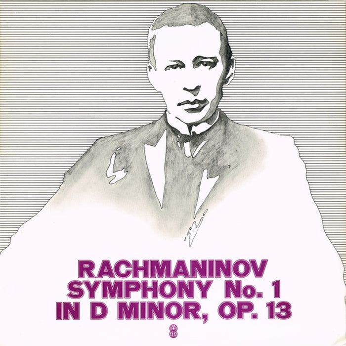 Sergei Vasilyevich Rachmaninoff – Symphony No. 1 In D Minor, Op. 13 (LP, Vinyl Record Album)
