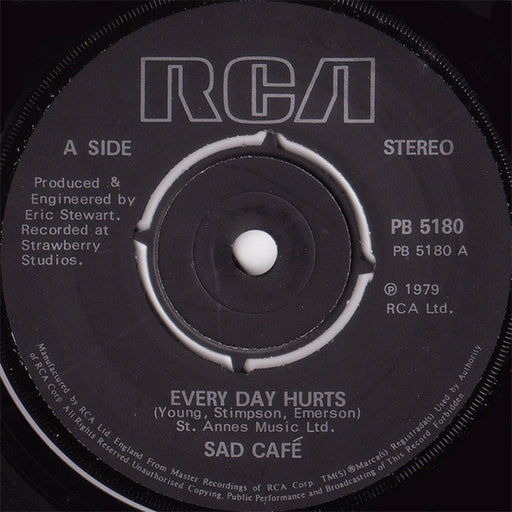 Sad Café – Every Day Hurts (LP, Vinyl Record Album)