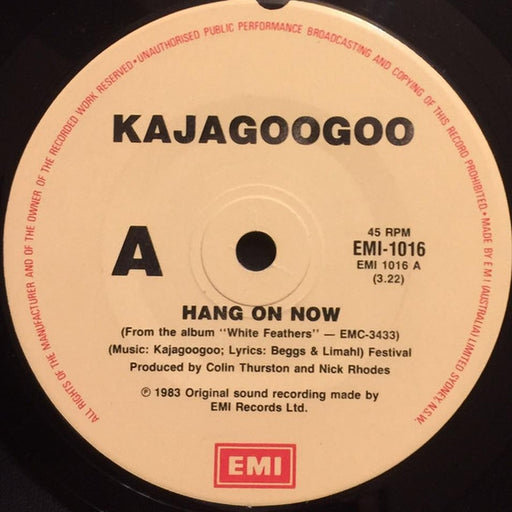 Kajagoogoo – Hang On Now (LP, Vinyl Record Album)