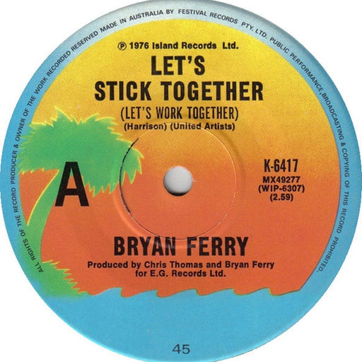 Bryan Ferry – Let's Stick Together (LP, Vinyl Record Album)