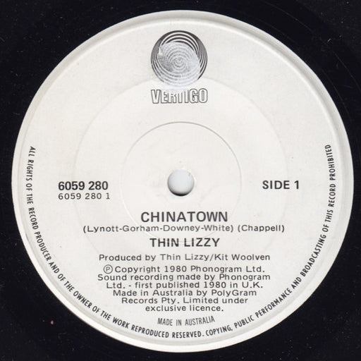 Thin Lizzy – Chinatown (LP, Vinyl Record Album)