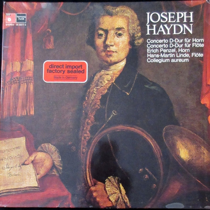 Joseph Haydn, Erich Penzel, Hans-Martin Linde, Collegium Aureum – Concerto D-Dur Für Horn / Concerto D-Dur Für Flöte (LP, Vinyl Record Album)
